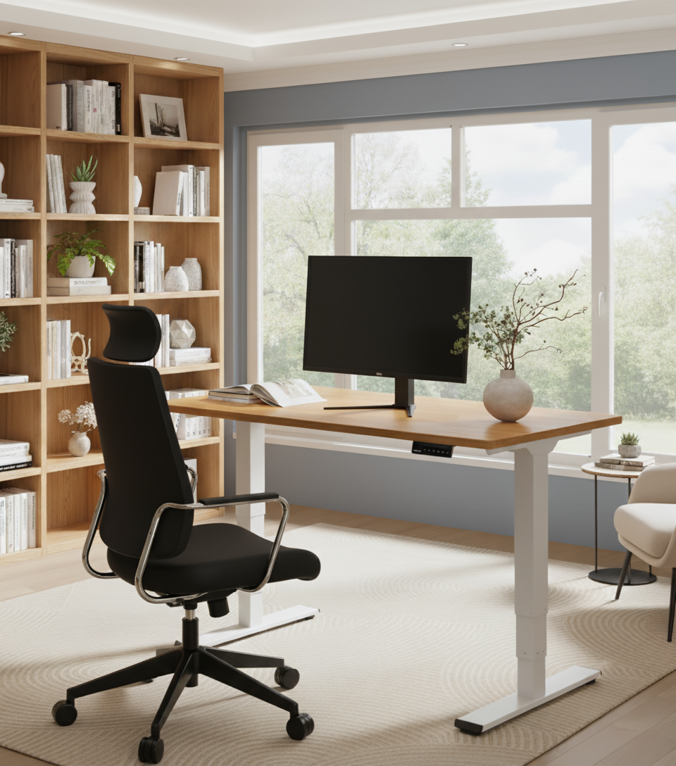 Bureau a hauteur ajustable