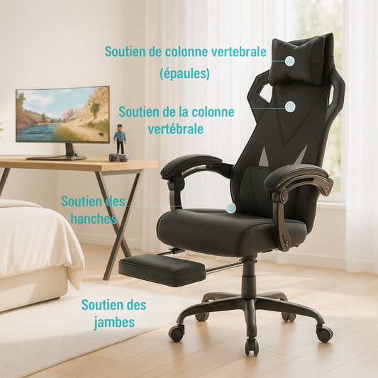 chaise de bureau ergonomique