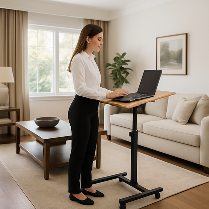 bureau ajustable et inclinable