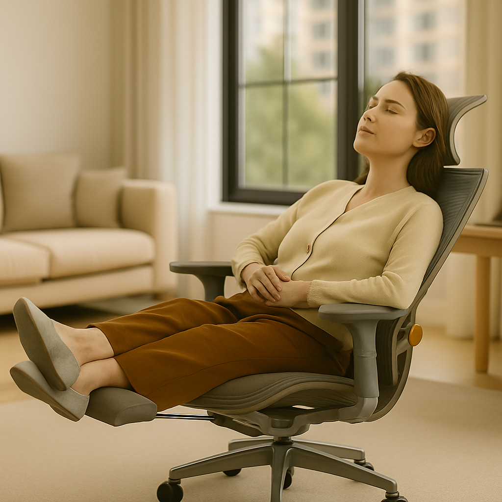 Chaise de bureau ergonomique haut de gamme
