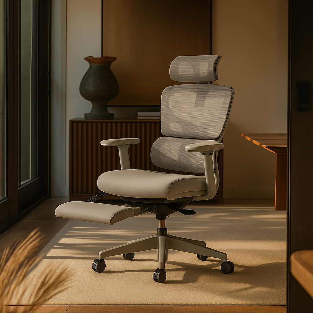 Chaise de bureau ergonomique haut de gamme